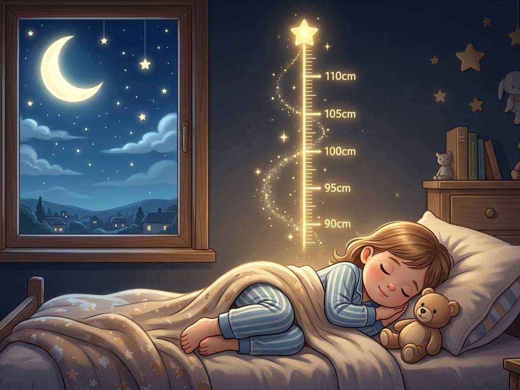 دانستنی پزشکی: قد فرزند شما، شب‌ها بلند می‌شود!